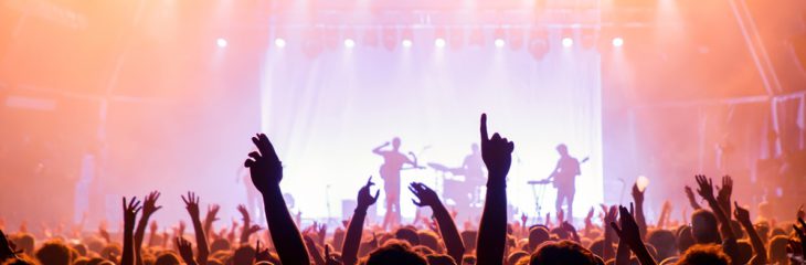 תמונת קהל בהופעה